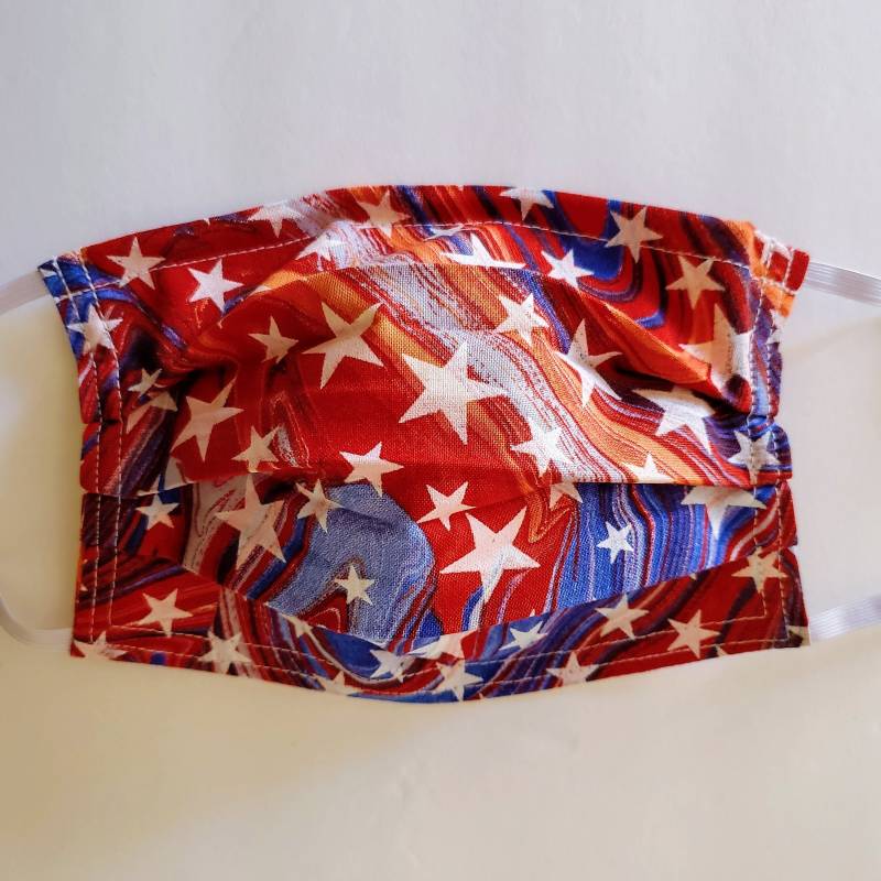 American Swirls Wiederverwendbare Verstellbare Gesichtsmaske Mit Filterfach Und Nasenklemmendraht American Swirls Wiederverwendbare Verstellbare Gesichtsmaske Mit Filterfach Und Nasenklemmendraht von LochNessLocker