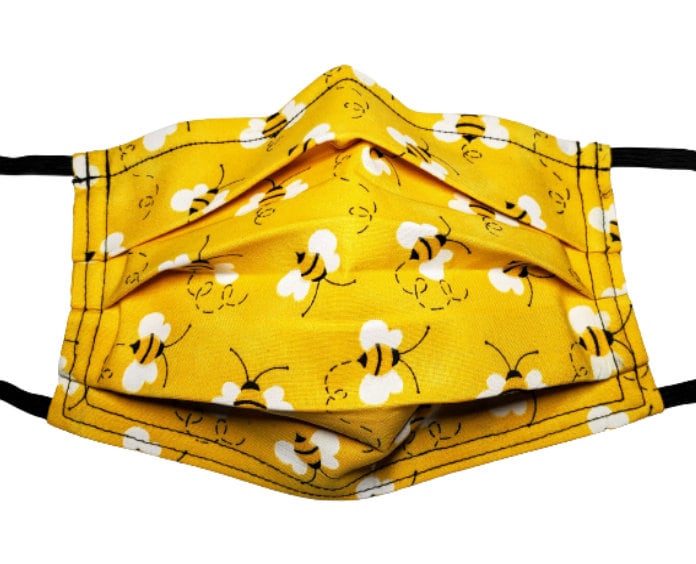 Honey Bee Wiederverwendbare Gesichtsmaske Mit Nasenklemmendraht Und Filterfach Honey Bee Wiederverwendbare Gesichtsmaske Mit Nasenklemmendraht Und Filterfach von LochNessLocker