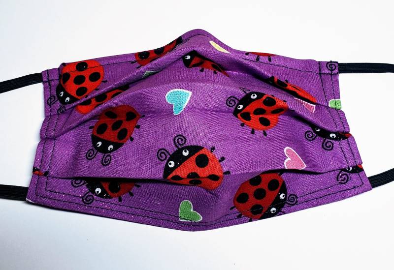 Lila Marienkäfer Wiederverwendbare Verstellbare Gesichtsmaske Mit Filterfach Und Draht Für Die Nasenklemme Lila Marienkäfer Wiederverwendbare Verstellbare Gesichtsmaske Mit Filterfach Und Draht Für Die Nasenklemme von LochNessLocker