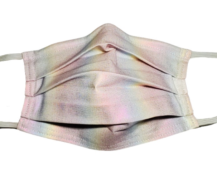 Regenbogen Hologramm Maske Wiederverwendbare Verstellbare Gesichtsmaske Mit Nasenklemme Draht Und Filterfach von LochNessLocker