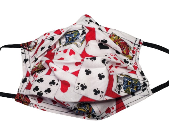 Royal Flush Poker Gesichtsmaske Einstellbare Wiederverwendbare Mit Nasenklemmendraht Und Filterfach Royal Flush Poker Gesichtsmaske Einstellbare Wiederverwendbare Mit Nasenklemmendraht Und Filterfach von LochNessLocker