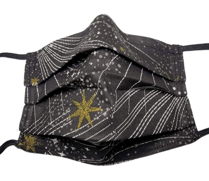 Star Streaks Mask Verstellbare Gesichtsmaske Mit Nasenklemme-Draht Und Filterfach von LochNessLocker