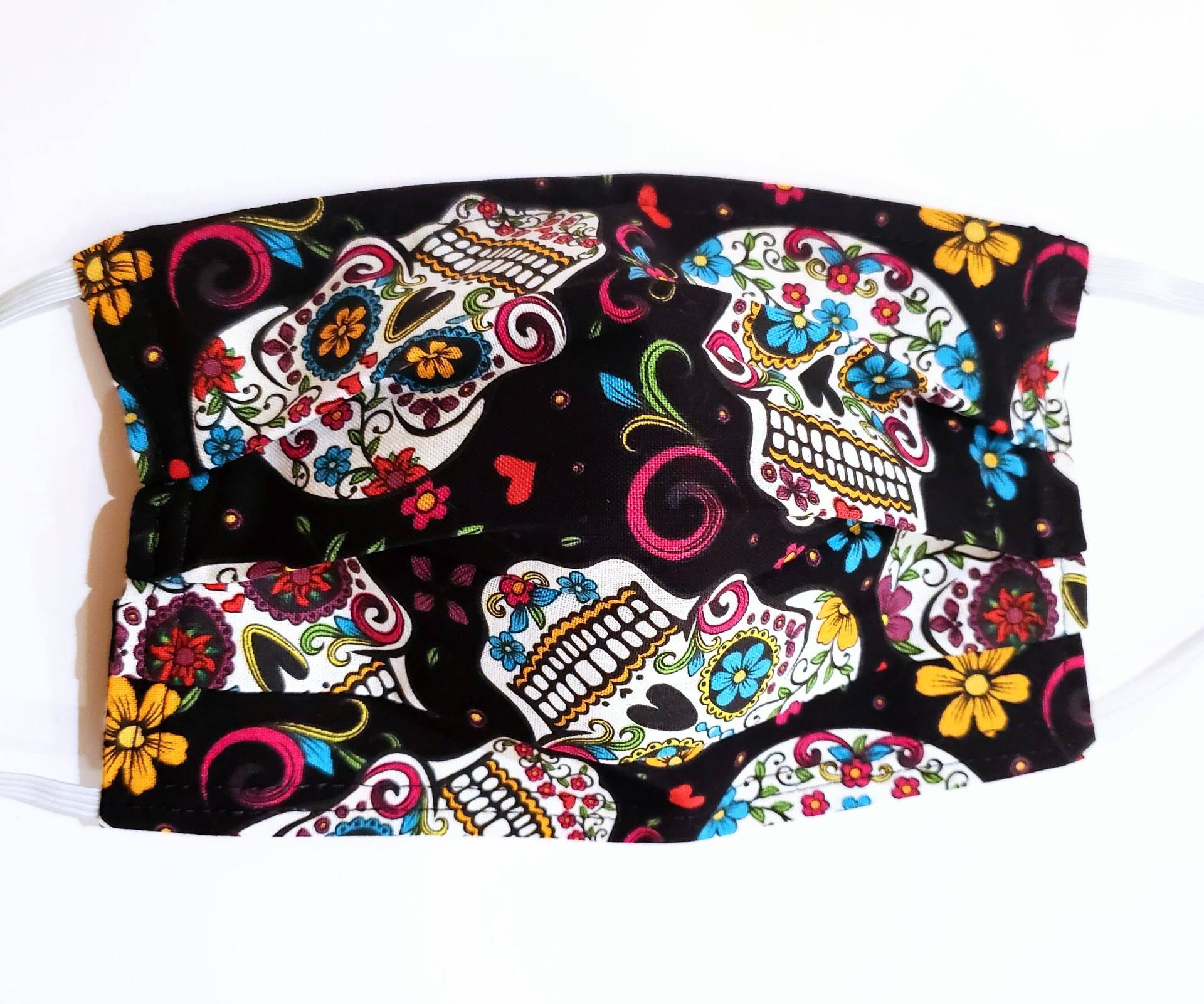 Sugar Skulls Wiederverwendbare Gesichtsmaske Sugar Skulls Wiederverwendbare Gesichtsmaske von LochNessLocker