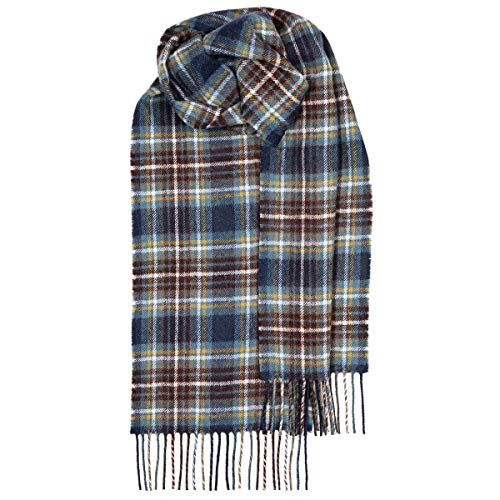 Langer Schottenkaro-Schal aus gebürsteter Lammwolle – Premium-Qualität Erhältlich in einer Auswahl an Tartans, Holyrood Modern, accessory von Lochcarron of Scotland