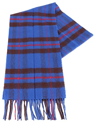 Gebürstet), langer Schal aus Lammwolle, Karomuster, Premium-Qualität in Auswahl von Tartans von Lochcarron of Scotland