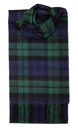 Gebürstet), langer Schal aus Lammwolle, Karomuster, Premium-Qualität in Auswahl von Tartans von Lochcarron of Scotland