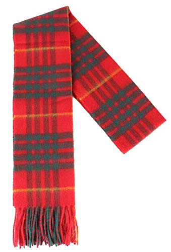 Lochcarron Wolle Tartan Schal Cameron Clan Modern Gr. 180 x 25 cm, Cameron Clan Modern von Lochcarron of Scotland
