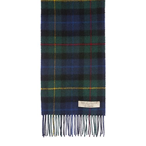 Lochcarron Wolle Tartan Schal Smith Modern Gr. 180 x 25 cm, Smith Modern von Lochcarron of Scotland