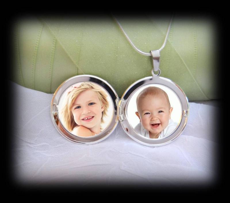 Foto Medaillon Anhänger - Personalisiert Lange Kette Foto Medaillon Anhänger - Personalisiert Lange Kette von LocketInYourHeart