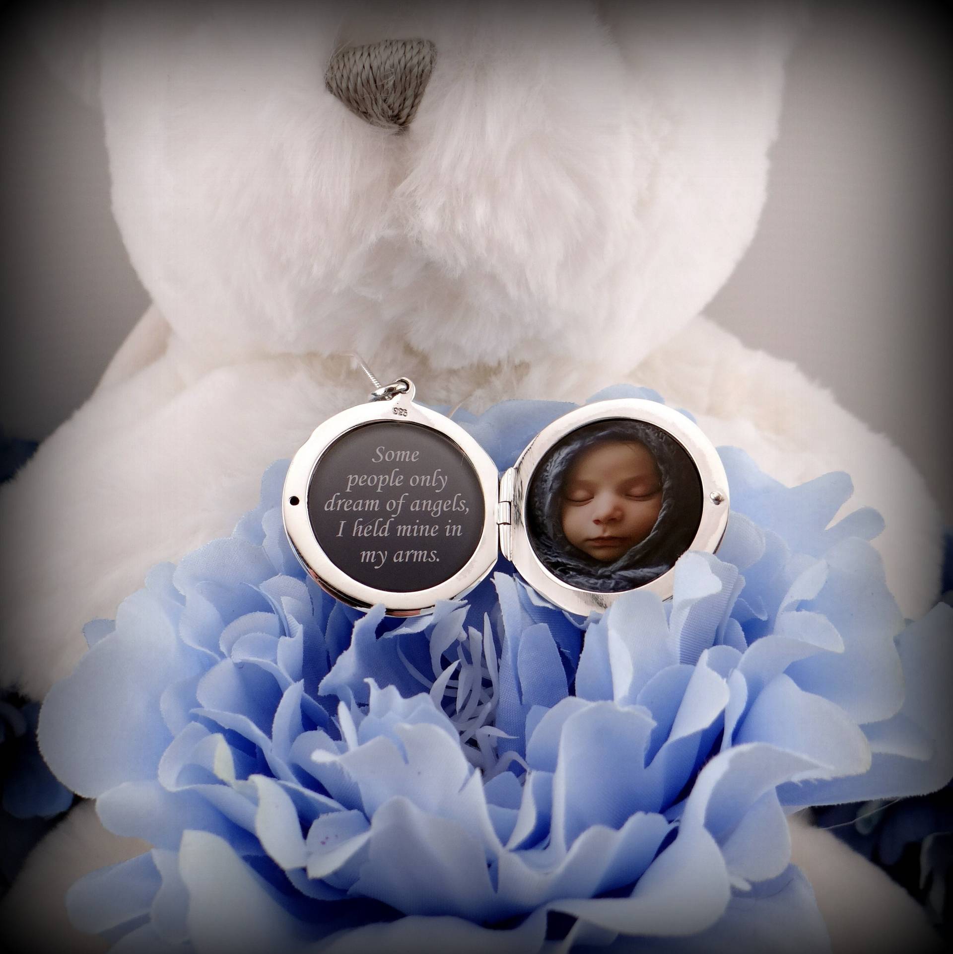 Locket Geschenk Für Baby Verlust, Fehlgeburt, Engel Locket Geschenk Für Baby Verlust, Fehlgeburt, Engel von LocketInYourHeart