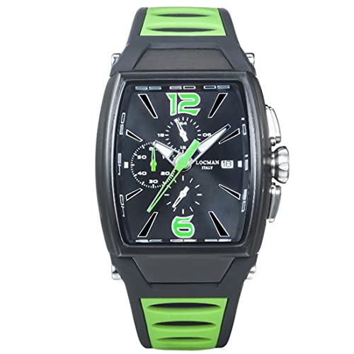 Armbanduhr Locman Uomo 0550K01S-BKBKGRSG von Locman