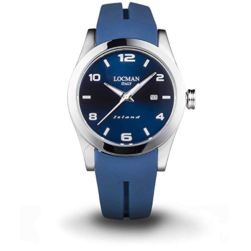Locman Herrenuhr Island 0613A02S-00BLWHSB von Locman