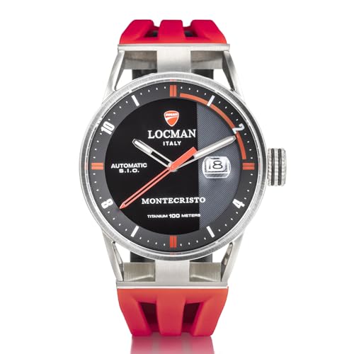 Locman Ducati Herrenuhr Automatik Rot von Locman
