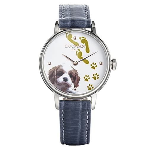 Locman Italy 1960 Fantasy Dog: Die Elegante Damenuhr mit dem besonderen Hundemotiv Ref. F253A08S von Locman