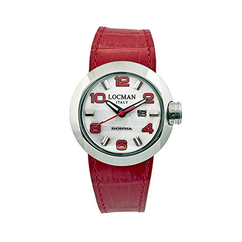 Locman Italy Damenuhr Donna rot Ref. 0421 von Locman