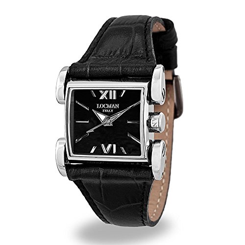 Locman Italy Damenuhr Latin Lover Titanium/Edelstahl schwarz Ref. 0506 von Locman