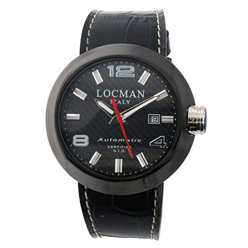 Locman Italy Herrenuhr Change Automatik schwarz PVD Ref. 0425 von Locman