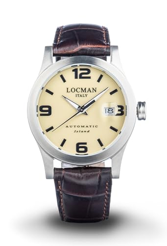 Locman Italy Herrenuhr Island Automatik braun Ref. 0615 von Locman