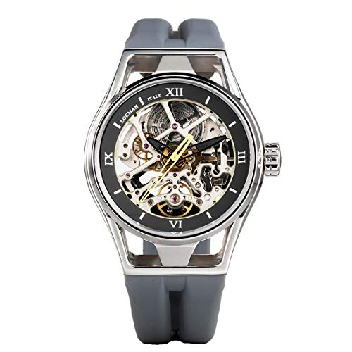 Locman Italy Herrenuhr Montecristo Skeleton Automatik grau Ref. 0538 von Locman