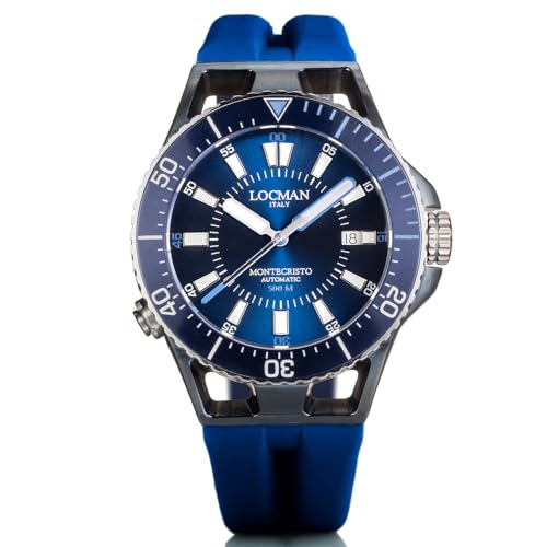 Locman Montecristo 0547B02A-BLBLSKSB0 Herrenuhr Chronograph von Locman