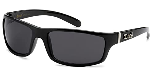 LOCS Black Harcore Fly Sunglasses JE5209B von Locs