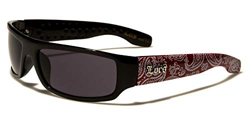 Locs 8LOC9003-BDNA Sonnenbrille, Wickeltuch, Hipster, Urban-Mode, Stadt von Locs