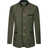 Lodenfrey Janker in Woll-Haptik mit Samtpaspeln von Lodenfrey