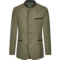 Lodenfrey Melierter Janker in Loden-Haptik mit Hornknöpfen von Lodenfrey