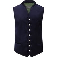 Lodenfrey Trachtenweste Passau aus Samt mit Metallknöpfen von Lodenfrey