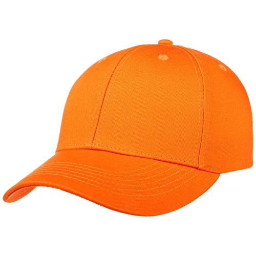 Lodenhut Manufaktur Signal Cap Basecap Baseballcap Baumwollcap Signalcap Jagdcap (One Size - orange) von Lodenhut Manufaktur