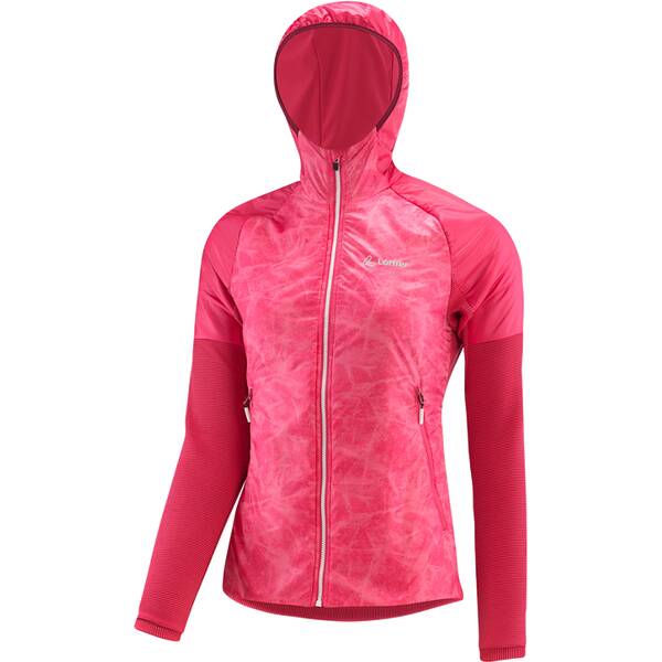 LÖFFLER Damen Funktionsjacke W HOODED HYBRIDJACKET ARCTIC P von Löffler