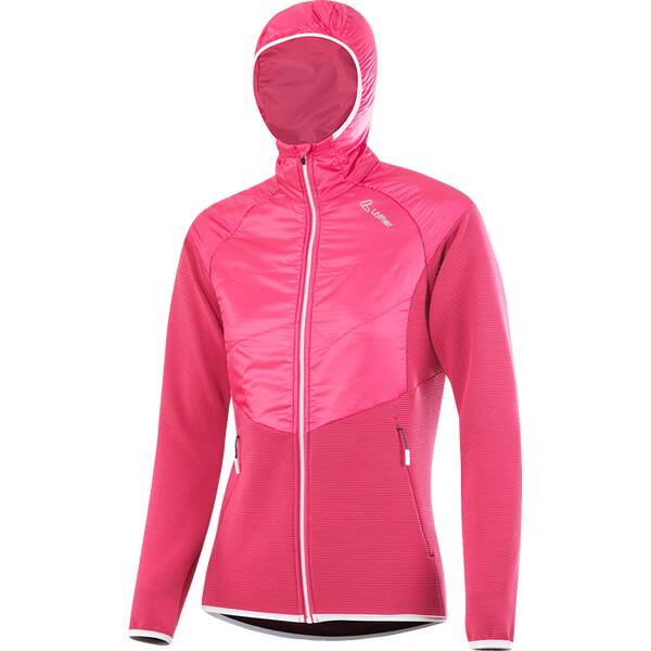 LÖFFLER Damen Funktionsjacke W HOODED HYBRIDJACKET IZZY PL von Löffler