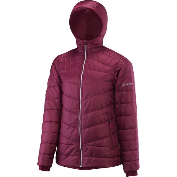 LÖFFLER Damen Funktionsjacke W HOODED ISO-JACKET CF PL100 von Löffler