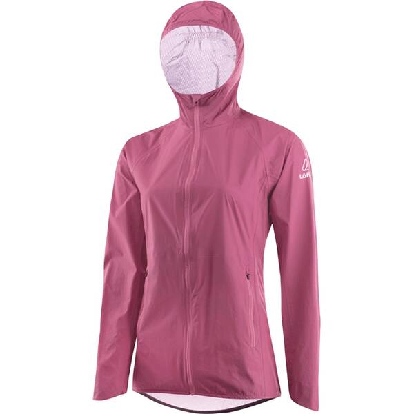 LÖFFLER Damen Regenjacke W HOODED JACKET WPM POCKET von Löffler
