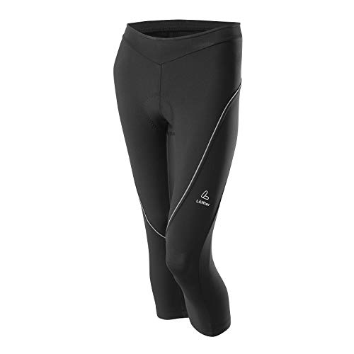 LÖFFLER Damen Soft 3/4 Radhose (12607 990) Gr. 36 von Löffler