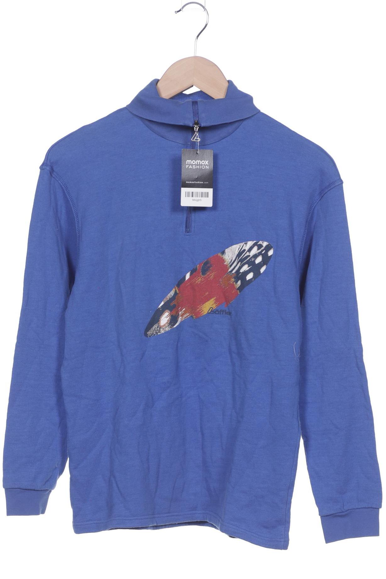 LÖFFLER Damen Sweatshirt, blau von Löffler