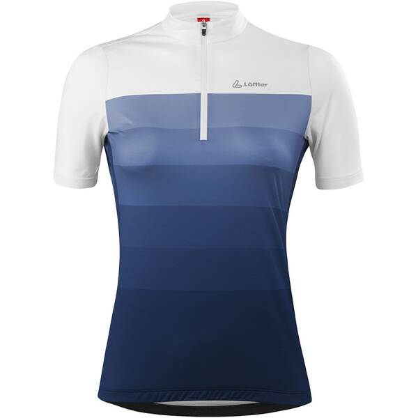 LÖFFLER Damen Trikot W BIKE JERSEY FZ RAINBOW von Löffler