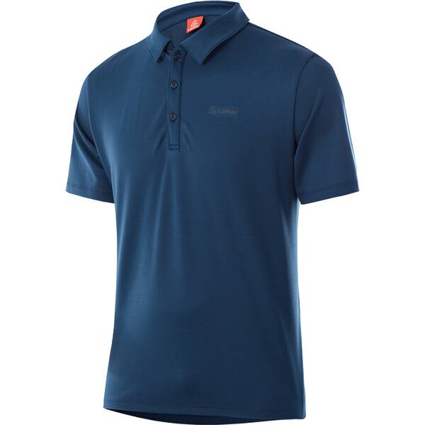 LÖFFLER Herren Polo M POLOSHIRT TENCEL(TM) CF von Löffler