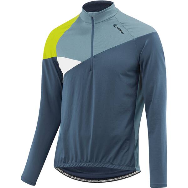 LÖFFLER Herren Trikot M BIKE L/S JERSEY AREAS HZ MID von Löffler