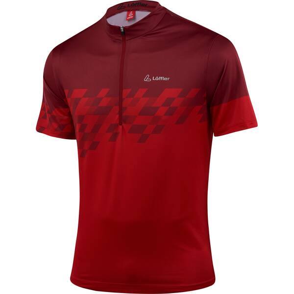 LÖFFLER Herren Trikot M BIKE SHIRT HZ EROSION von Löffler