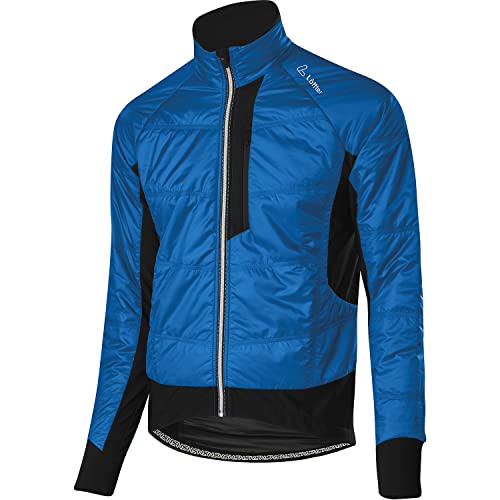 LÖFFLER M Bike Iso-Jacket Primaloft Mix Blau, Herren Primaloft Ponchos und Capes, Größe 50 - Farbe Orbit von Löffler