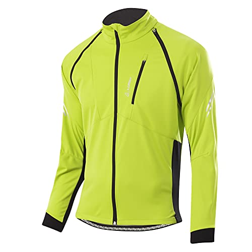 LÖFFLER M Bike Zip-Off Jacket SAN Remo 2 WS Light Grün, Herren Gore-Tex Windbreaker, Größe 52 - Farbe Light Green von Löffler