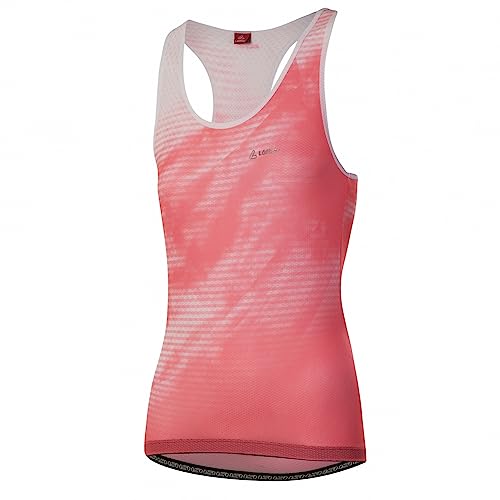 Löffler Aero Racerback Fahrrad Top Damen pink von Löffler