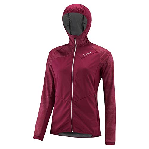 Löffler Arctic WS Light Kapuzenjacke Damen rot von Löffler