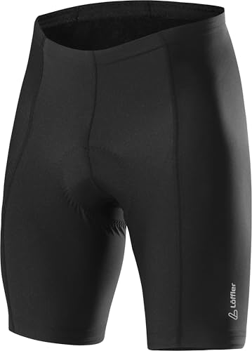 Löffler Basic Kurze Rad Tights Herren schwarz von Löffler