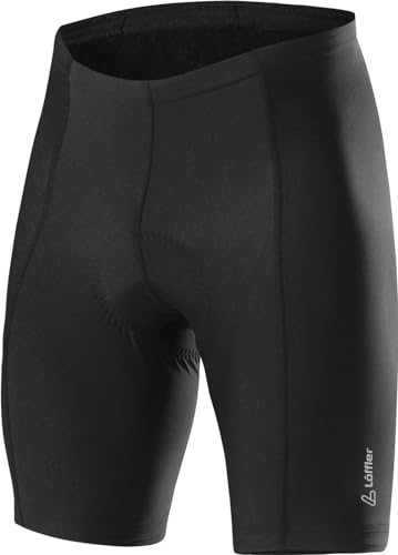 Löffler Basic Kurze Rad Tights Herren schwarz von Löffler