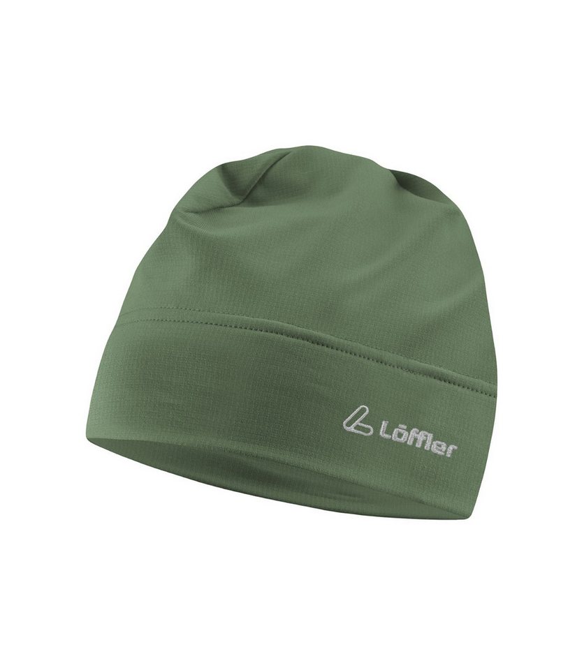 Löffler Beanie Tech-Stretch Fleece Hat - dunkelgrün von Löffler