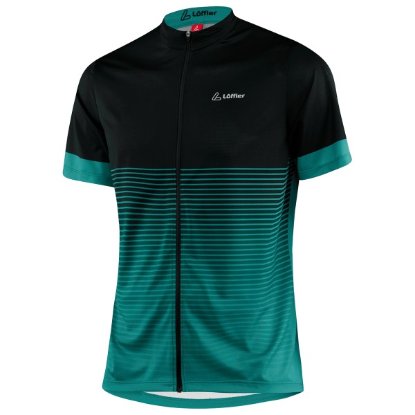 Löffler - Bike Shirt Full Zip Stream 3.0 - Radtrikot Gr 58 schwarz von Löffler