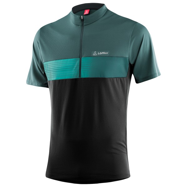 Löffler - Bike Shirt Half Zip Scala - Radtrikot Gr 48 schwarz von Löffler