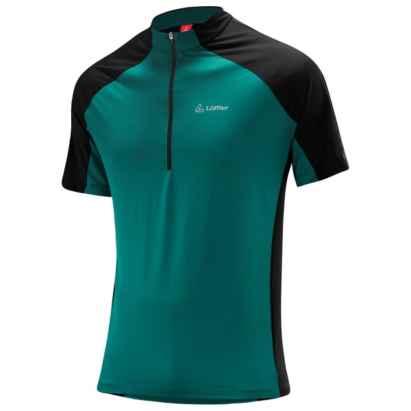 Löffler - Bike Shirt Halfzip Alpha 3,0 - Radtrikot Gr 50 türkis von Löffler